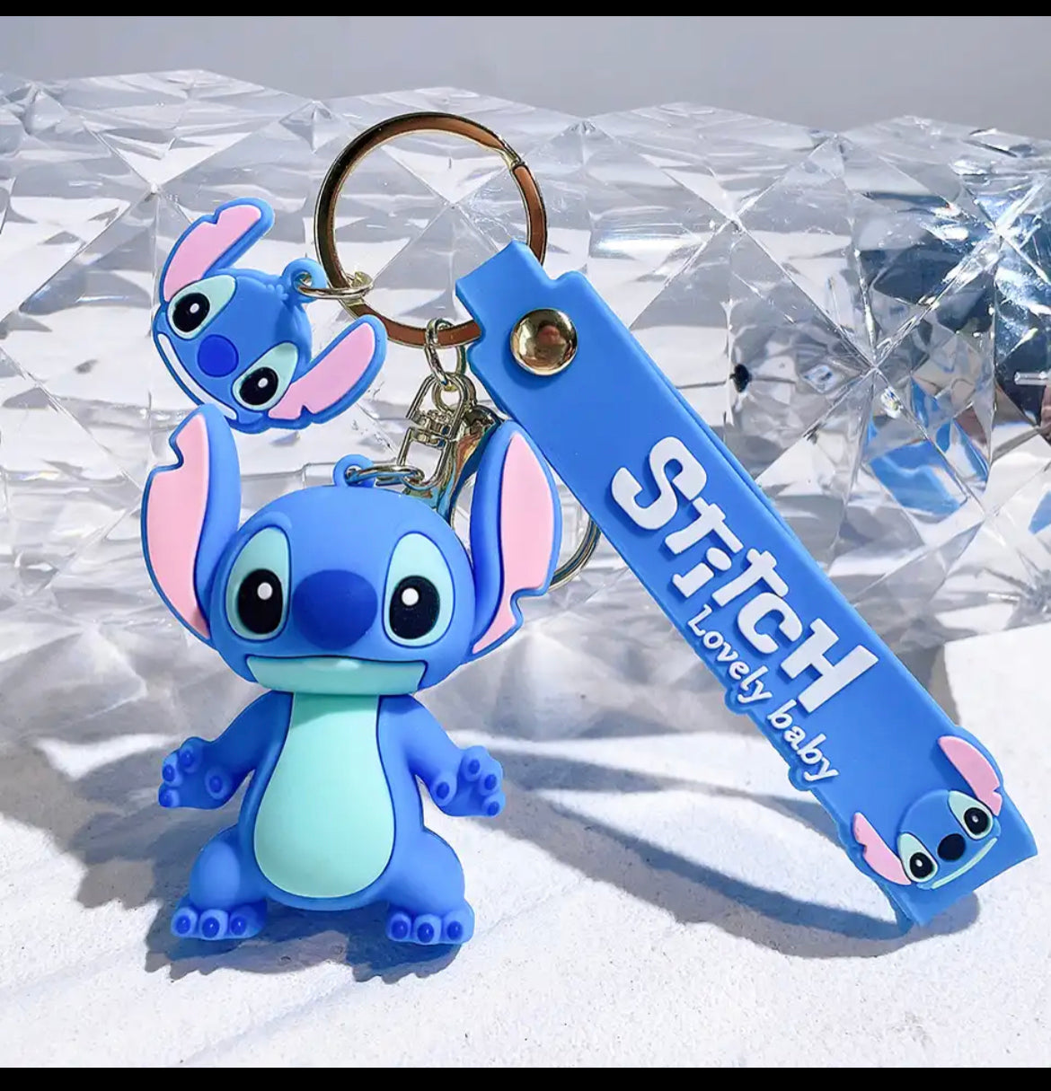 Disney Stitch speelgoed sleutelhanger
